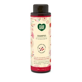 ecoLove - Natural Shampoo for Normal and Oily Hair, Sodium lauryl sulfate Free, Vegan & Cruelty Free Shampoo, Organic Tomato and Beet Extract, No SLS or Parabens, 17.6 oz