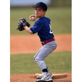 Gnodio Youth Adult Baseball Belt Adjustable Baseball Softball Belt for Boys Youth Adult Men