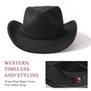 DRESHOW Cowboy Hat Kids Boys Girls Fedora Hat Western with