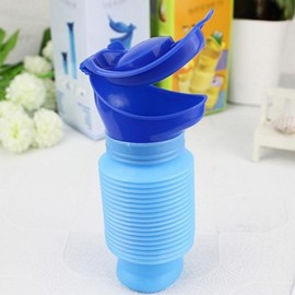 Large capacity foldable practical type portable urinal
