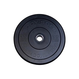Body-Solid Chicago Extreme Bumper Plate - Rubber Weight Plates, Olympic Bumper Plates, Barbell Plates, Bumper Weights
