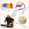 Percussion Sticks, Percussion Sticks Percussion Mallets, 2 PCS Plastic Head