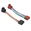 ISO Radio Wire Connector Wiring Harness Adapter Plug Male to
