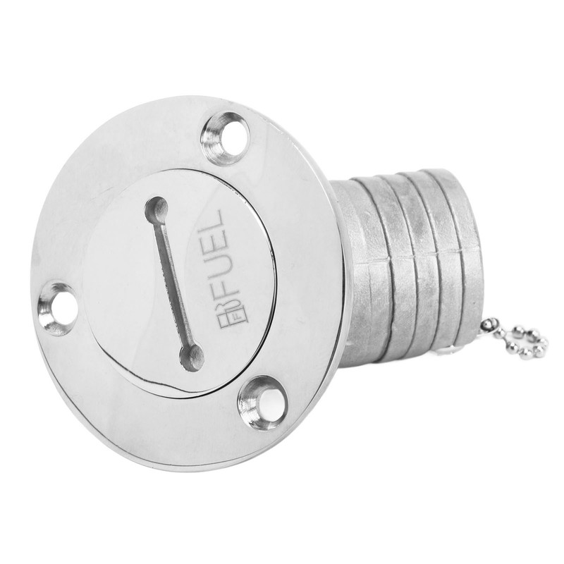 Boat Deck Filler with Key Cap Marine Stainless Steel Hardware