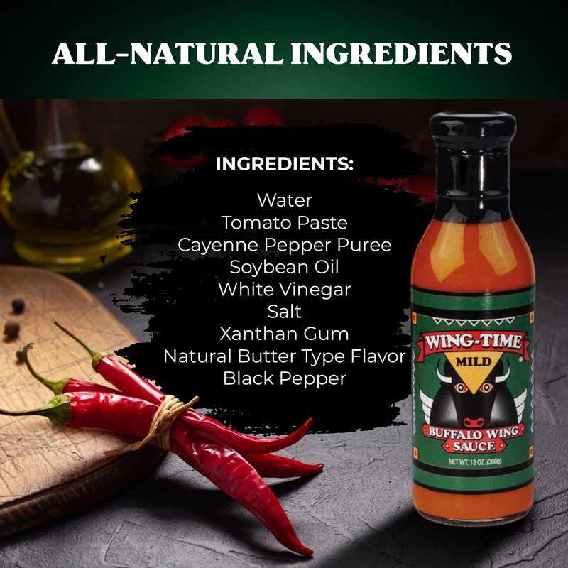 Wing -Time Buffalo Wing Sauce Mild (1)