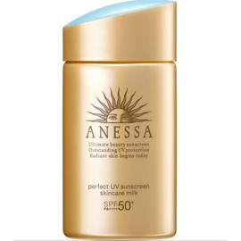 ANESSA Perfect UV Skin Care Milk a Sunscreen Citrus Soap Scent, 2.0 fl oz (60 ml), Regular Product, 1 Piece
