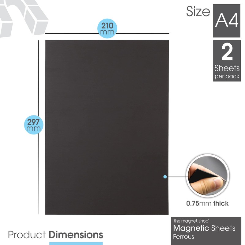 WarMag Rubber Steel Sheets | Soft Metal Sheet (Ferrous) for