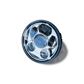5.75" LED Headlight Unit Chrome Plated D-2075