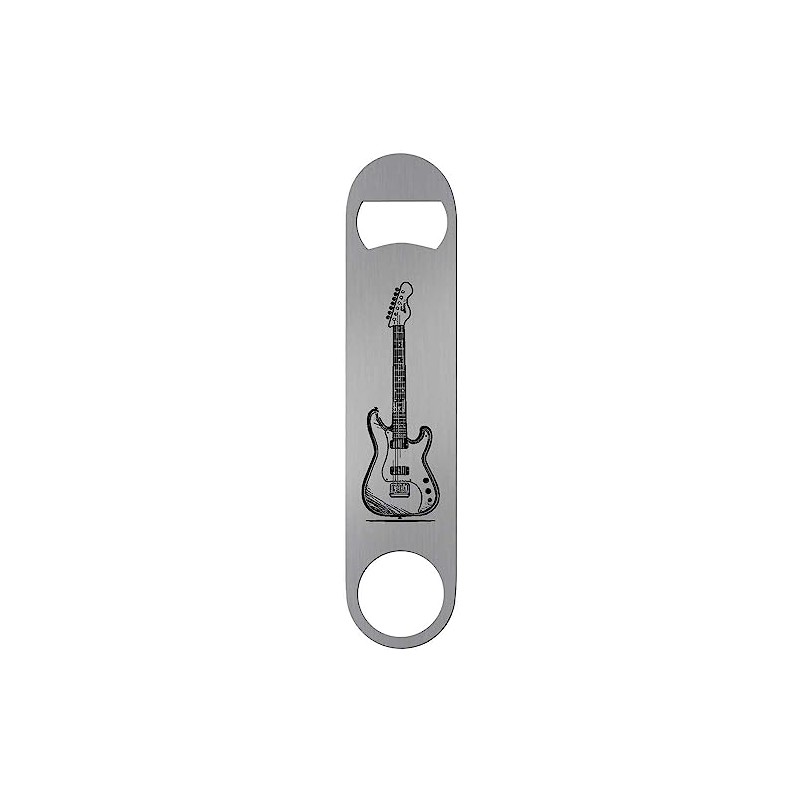 'Electric Guitar' Bar Blade Bottle Opener (BR00014718)