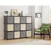 HOMIDEC Closet Organizer, 12-Cube Closet Organizers and Storage, Portable Closet