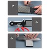 Knife Sharpener Multifunctional Diamond Dual Sided 400 1000 Grit Scissors