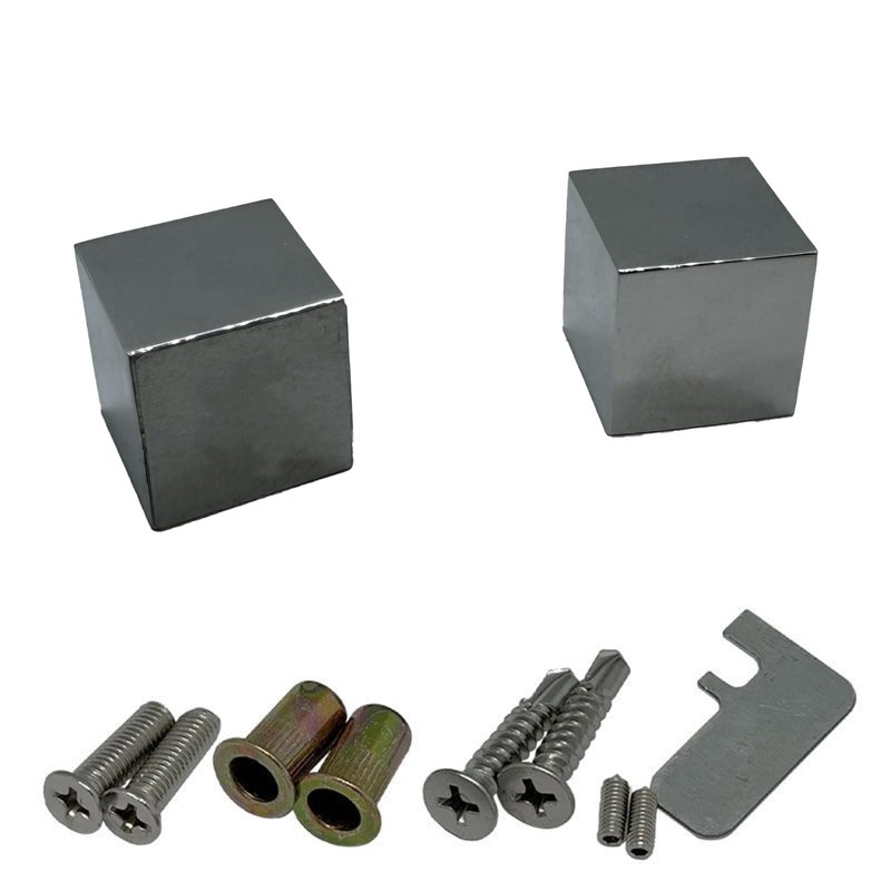 Chrome Bi-fold Door Magnets Hold Back Catch Magnet Folding Doors