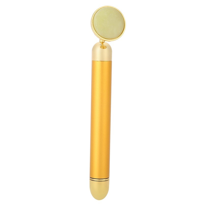 Electric Gold Facial Massager Anti Eye Wrinkle Face Slimming Micro