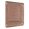Grate Grille Grille Grille Square Overlay Copper 140x140mm