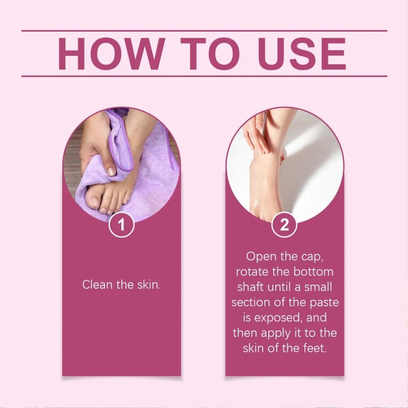La Crema Para El Cuidado De Los Pies Con Grietas