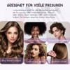 2 Pcs Lockenbürste mit Zinken Haarbürste - für Professionelle Styling-Tools