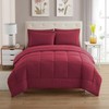 Sweet Home Collection 5 Piece Comforter Set Bag Solid Color