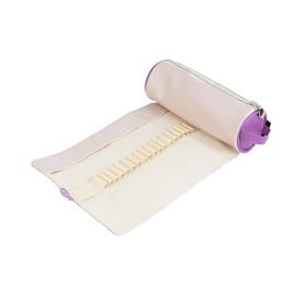 Grupo Erik Botanical Wild Flowers Roll Up Pencil Case - 8 x 3 x 3 inches / 21 x 7.5 x 7.5 cm - Cosmetic Case - Large Pencil Case - Cute Stationery - Flower Gifts - Cute Gifts