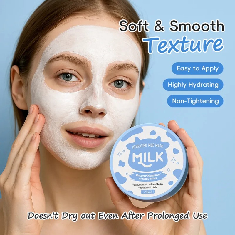 Mascarilla Hidratante De Barro Con Niacinamida Y Manteca De Todo