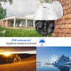 1080P Waterproof Wireless 6 lights IR PTZ Speed Dome Outdoor