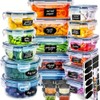 Pro 24-Piece Food Storage Containers Set | Airtight, Leakproof &