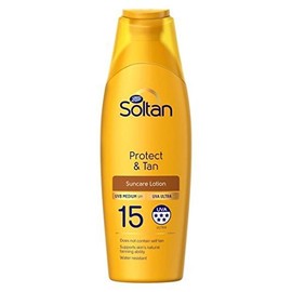Soltan Protect & Tan lotion SPF15 200ml