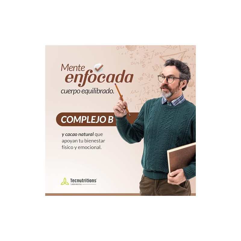 Comp B Cacao Complex (60 pz de 550 mgcu) -