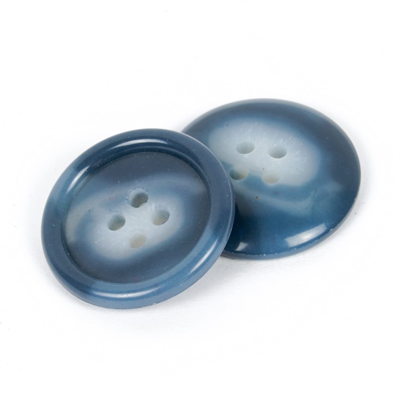 Mibo - 10 botones redondos de melamina para traje y
