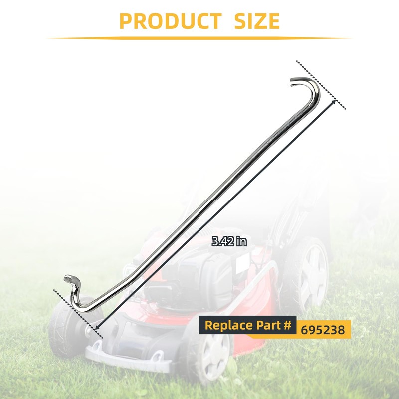 YeuauTa Throttle Linkage Replacement for 695238 Lawn Mower and Lawn