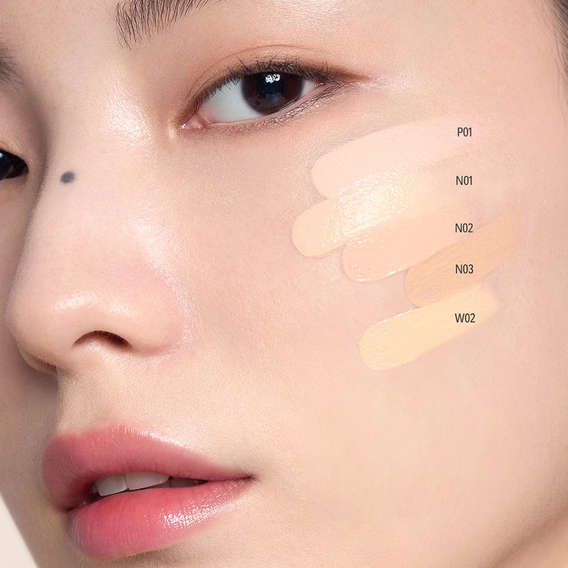 3CE 핏팅 메쉬 커버 쿠션 11g SPF40, PA+++ + 스킨