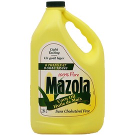 Mazola corn oil, 2.84-liter plastic bottle