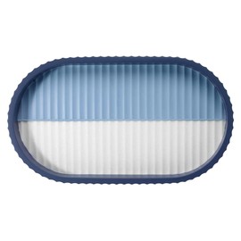 IZOD Bathroom Accessories Clubhouse Collection, Vanity Tray, Blue