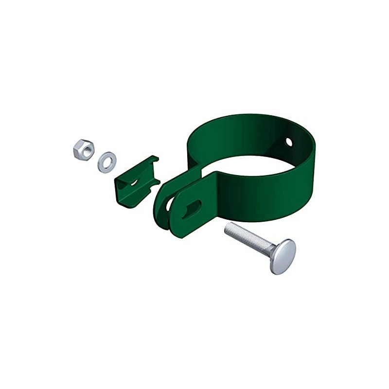 GAH-Alberts 563530 end clamp, green, for post Ø: 60 mm