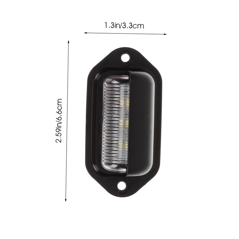 ULTECHNOVO 4pcs Led License Plate Light Taillight for Trucks and