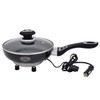RoadPro 12V Power Supply Portable, Travel Frying Pan with Non-Stick