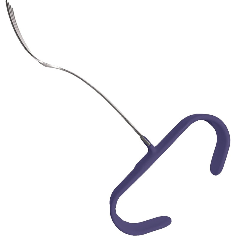 Rehabilitation Advantage Stainless Steel Fork with Vertical Handle