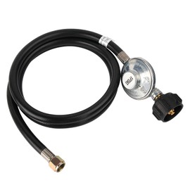 Solimeta 5 Feet Universal QCC1, Propane Regulator with Hose, Propane Tank Adapter, LP Gas Regulator, Propane Tank Hose, Propane Gas Hose
