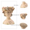 LC LCdecohome Face Flower Pot Head-Planters Succulent - 10 Inch