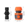 Hose Coupling Set of 3 13 mm Hose Connector with