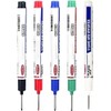 5Pcs Markers, Long Head Deep Hole Marker Pens, Extra Fine