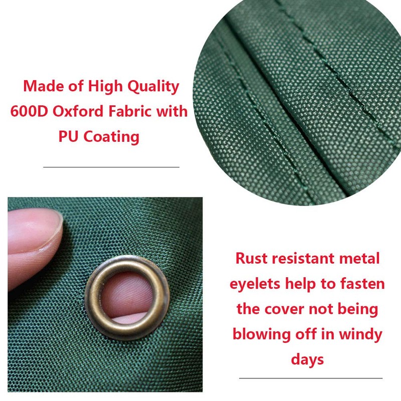 Mini Lustrous Cover for Large Ceramic Egg-type Kamado, Waterproof Fabric,