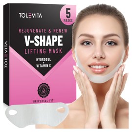 TOLEVITA- Experimente el lifting en forma de V con la mascarilla Tolevita: esta correa para la papada y el mentón para mujeres y hombres está diseñada para mejorar los contornos faciales para una apar