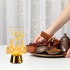 Hying Ramadan Lanterns Decoration 5.4" Height Castle Moon Lamp Eid