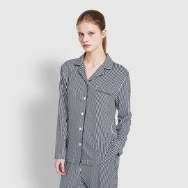 JAJU [JAJU] ★Online Exclusive★ Women's Peacheskin Stripe 10-part Pajama Set (Choose 1 of 3)