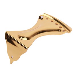 Alnicov Dobro Tailpiece Tailpiece Made of Zinc Alloy for 6 Strings Dobro Resonator Guitar Gold