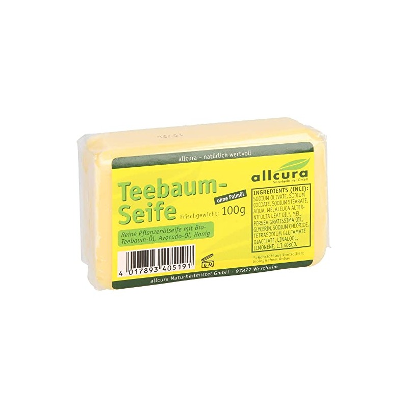 Allcura Tea Tree Soap 100g