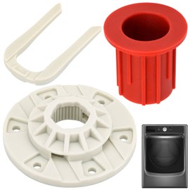 52719 Washing Lachine Basket Bushing & W10396887 Washer Basket Driven Hub Kit Compatible with Whirl-pool May-tag Ken-more VMW Washing Machines, Replace W10528947 PS6012095 AP5665171