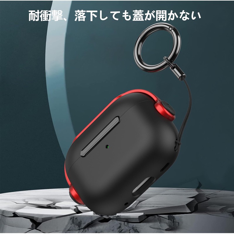 Airpods Pro Case with Safety Lock, Shockproof, Airpods Pro Case,