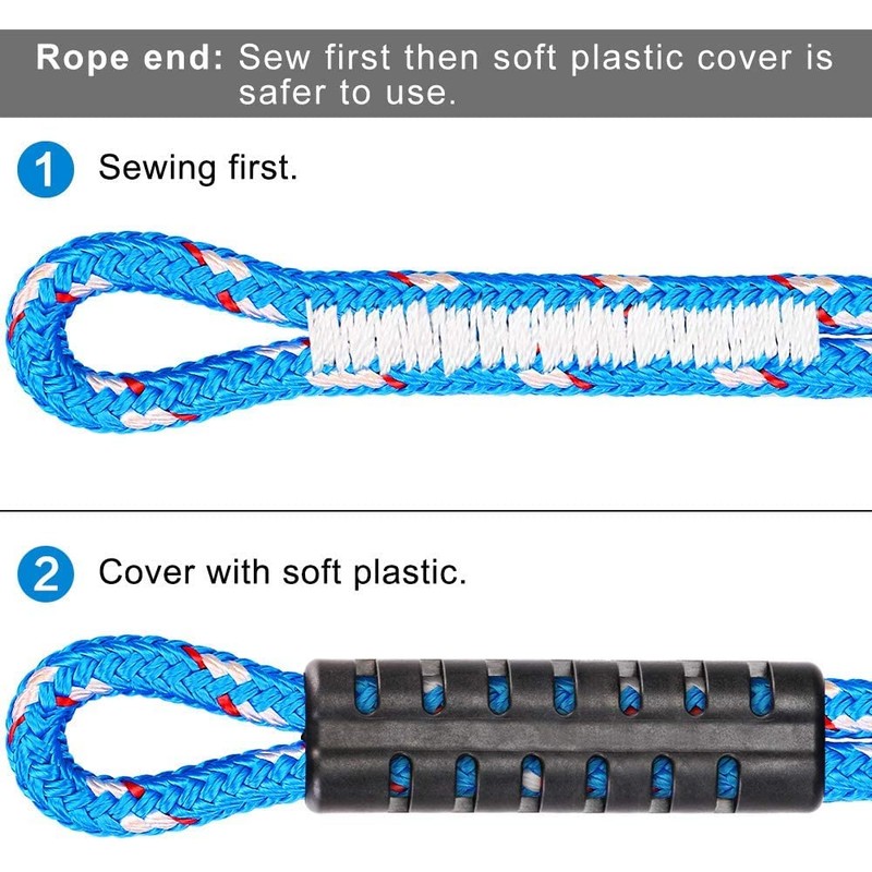 BeneLabel Tow Rope Quick Connector for Tubing with Stainless Steel