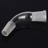 Labasics Distillation Distillator Adapter, Glass Distillator Lab Adapter 105 Bend